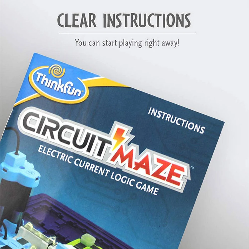 ThinkFun Circuit Maze Electric Current Brain Game and STEM