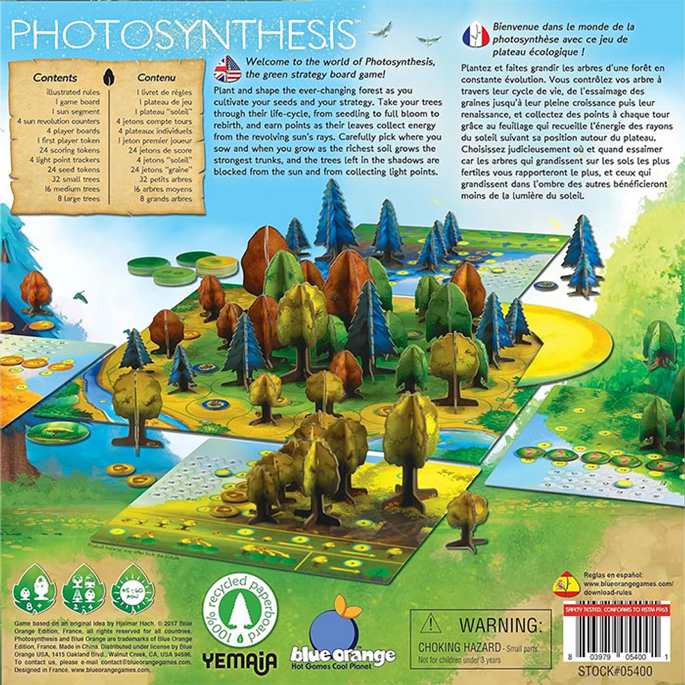 Photosynthesis Strategy Board Game