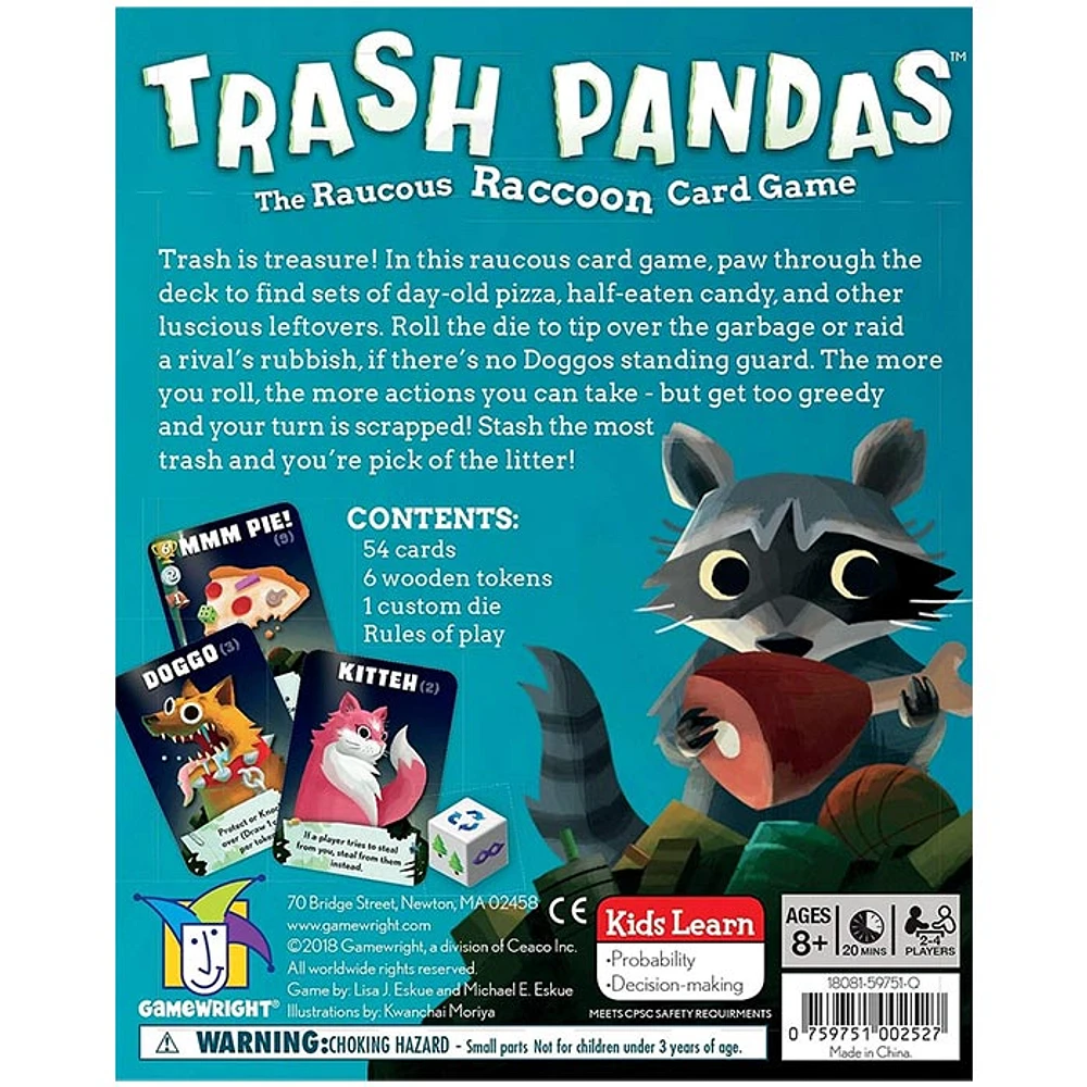 Trash Pandas Card Game