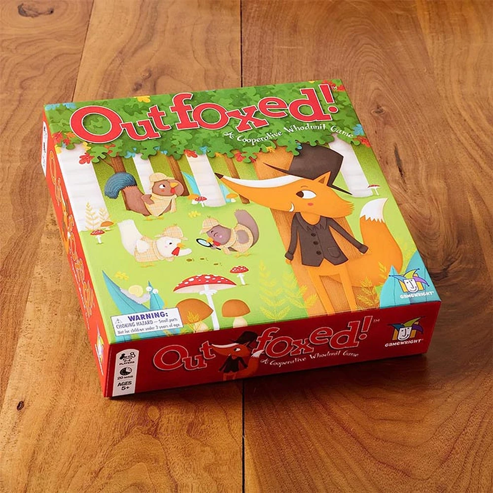 OUTFOXED, A CLASSIC WHO DUNNIT GAME