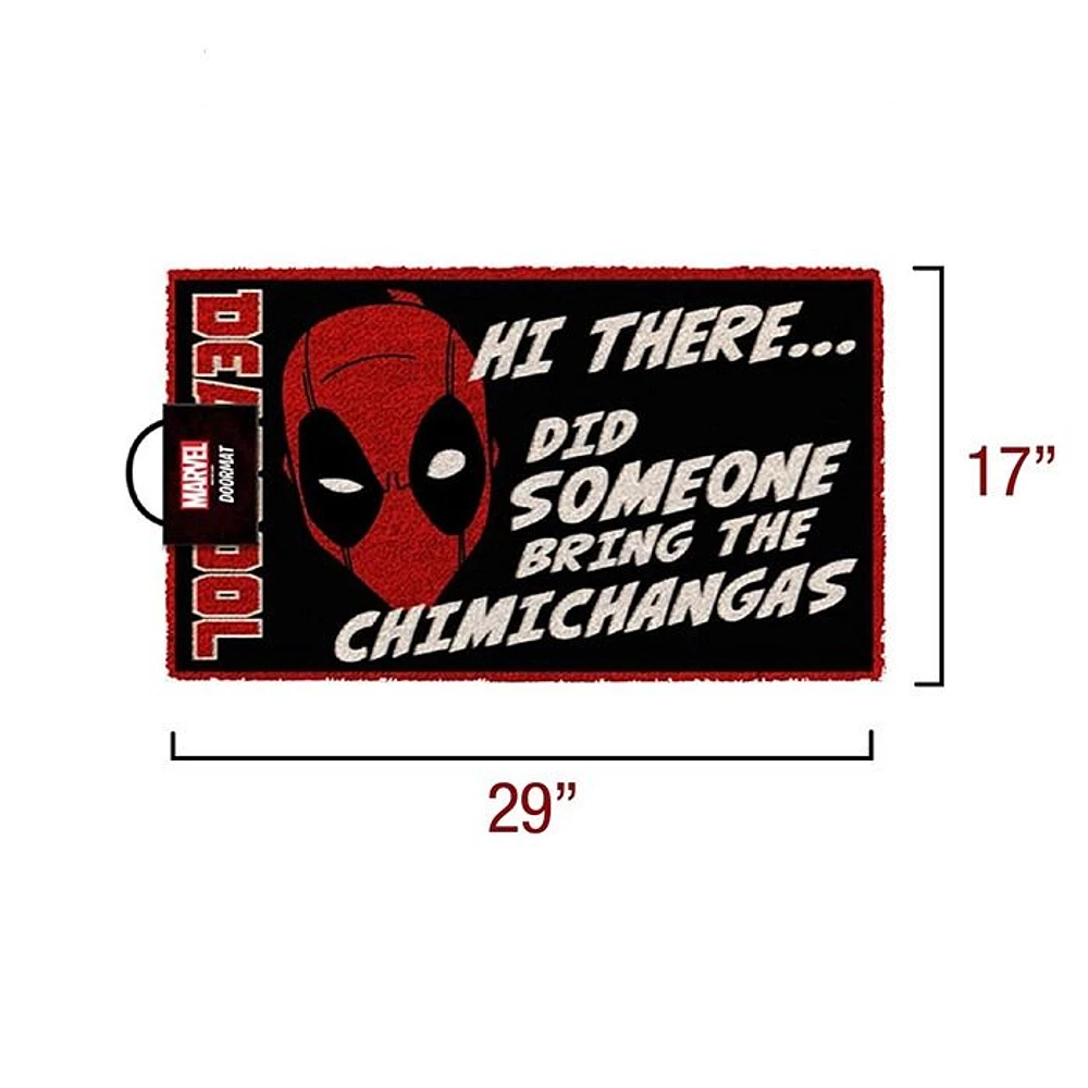 Deadpool Chimichangas Doormat