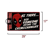 Deadpool Chimichangas Doormat