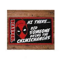 Deadpool Chimichangas Doormat