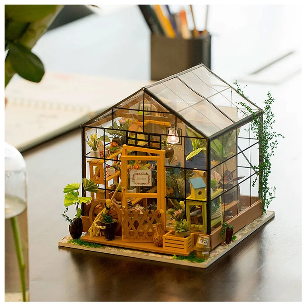 3D Wooden Puzzle Cathy’s Flower House