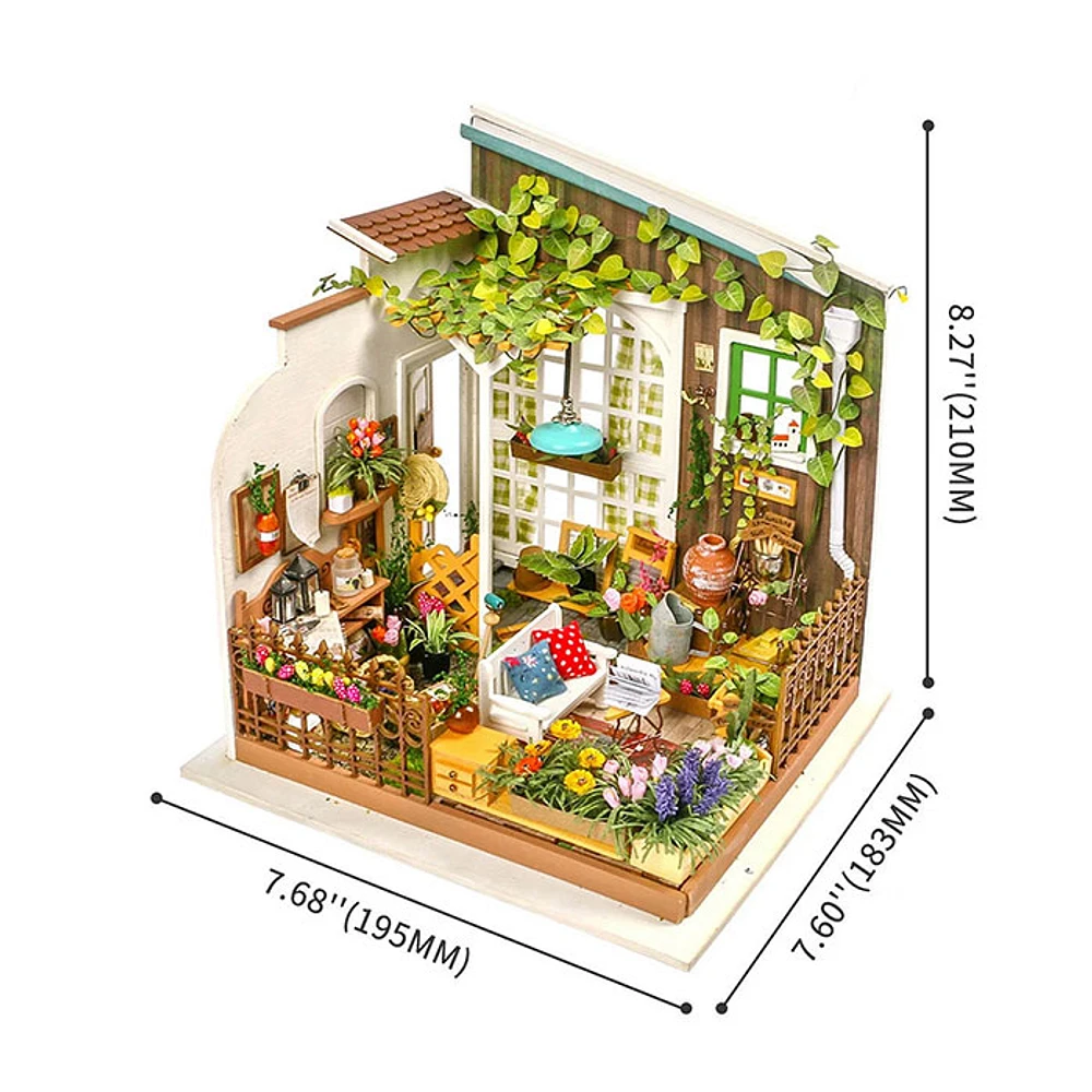 3D Wooden Puzzle Miller’s Garden