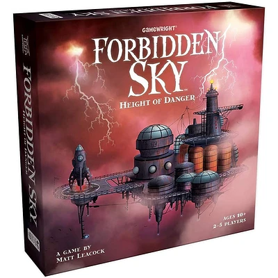 Gamewright Forbidden Sky – The Cooperative Strategy Survival Rocket Building Board Game