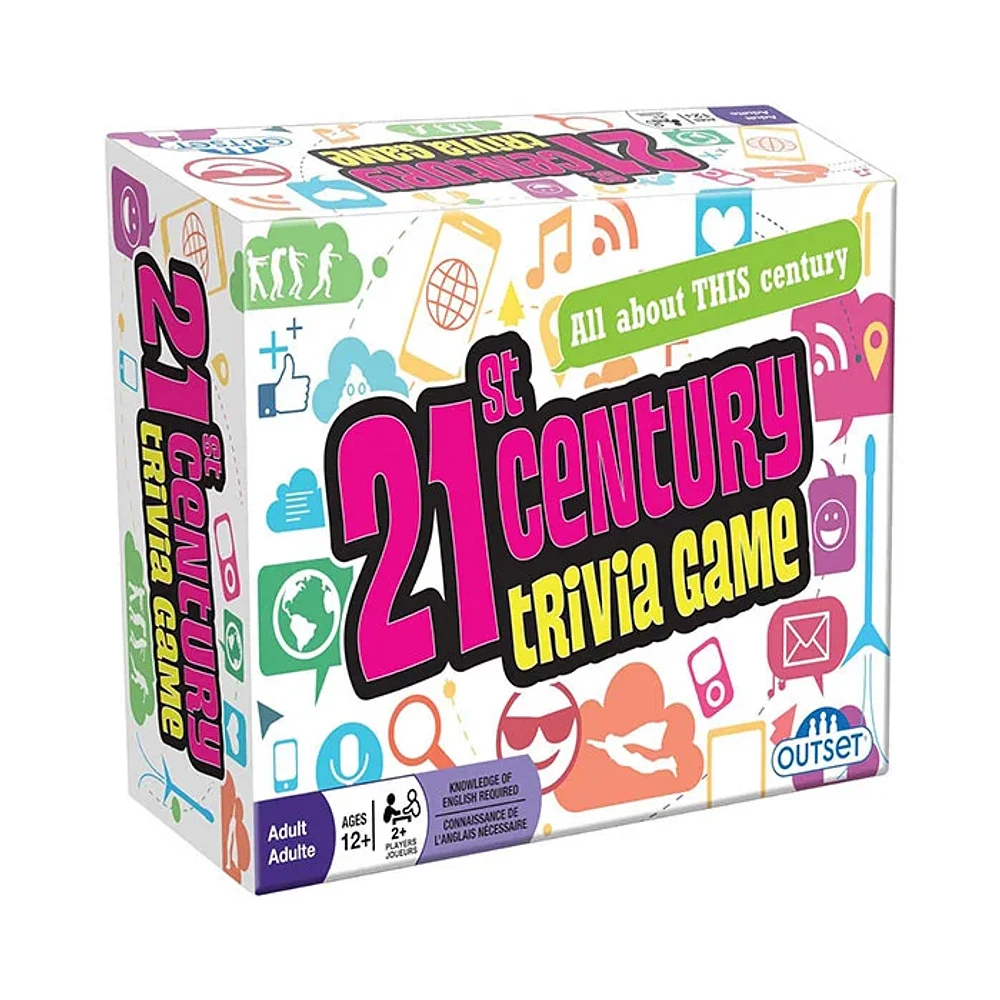 21st Century Trivia Game – A Game About 21st Century History Featuring 1200 Questions