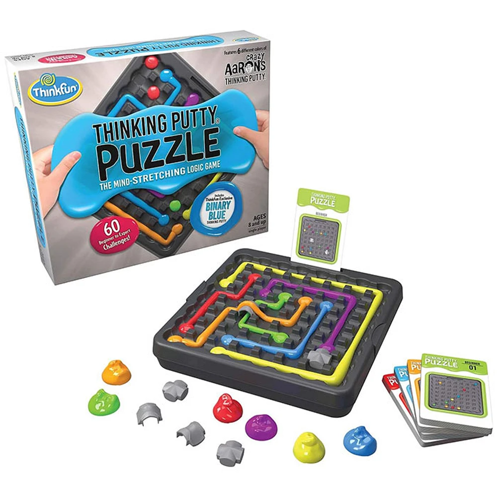 ThinkFun and Crazy Aaron’s Thinking Putty Puzzle and STEM