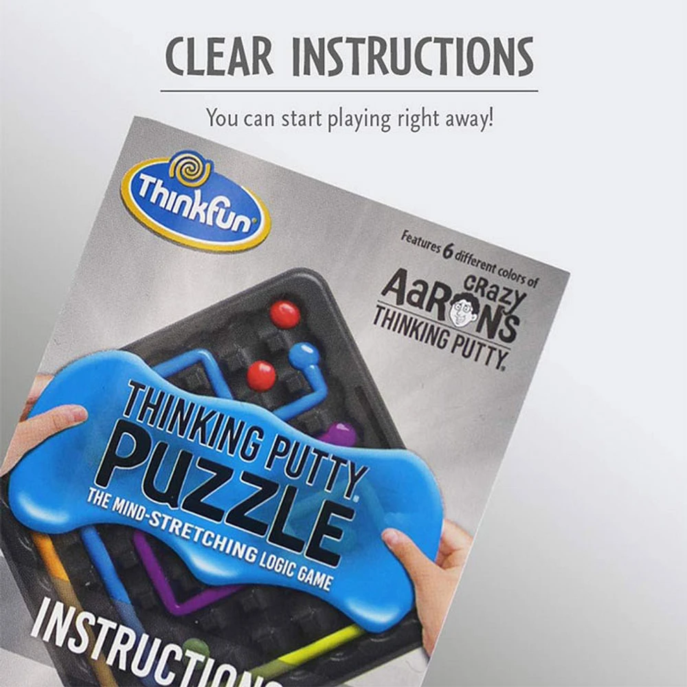 ThinkFun and Crazy Aaron’s Thinking Putty Puzzle and STEM