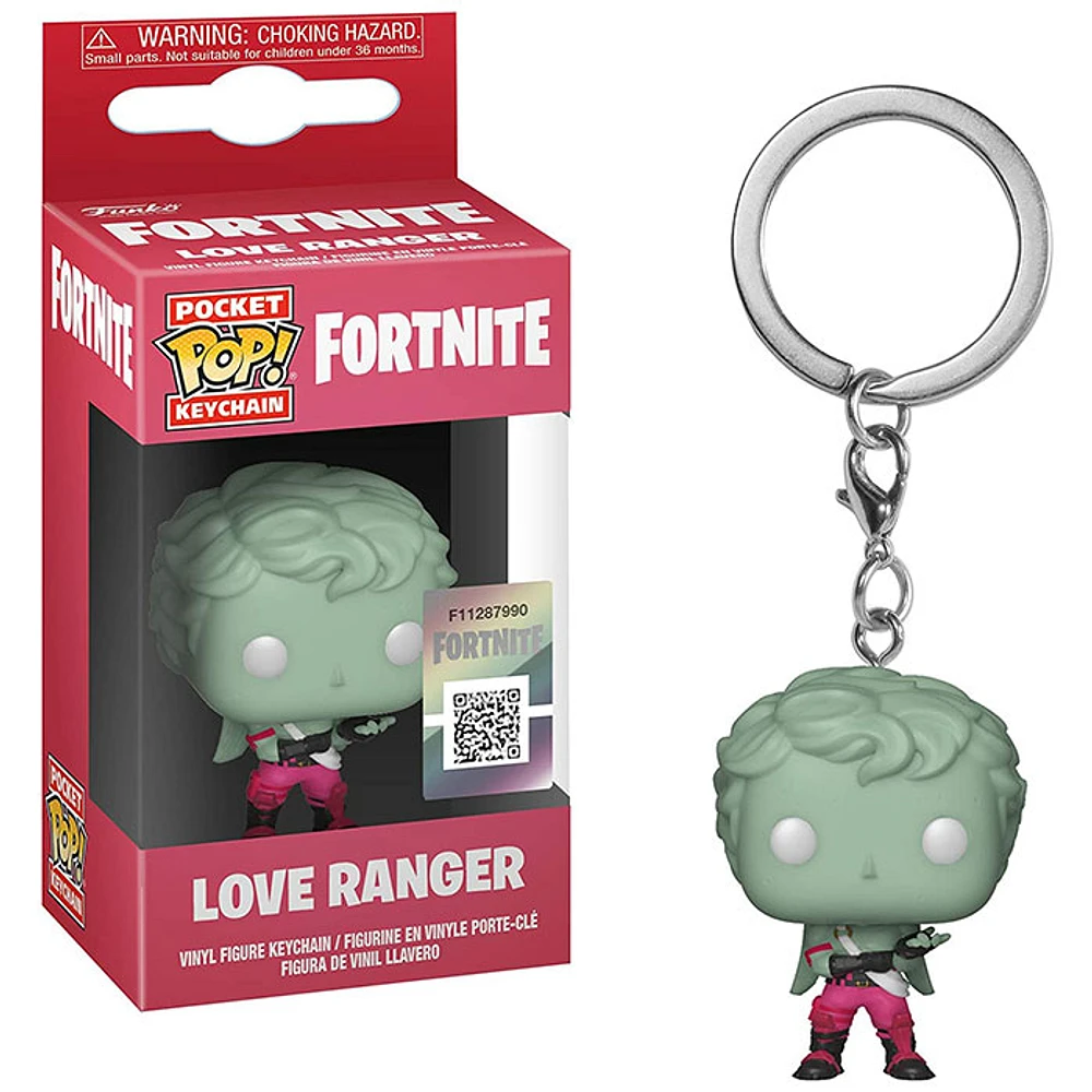 Fortnite Love Ranger Keychain Pop