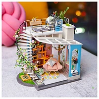 3D Wooden Puzzle – Dora’s Loft DIY Miniature Dollhouse