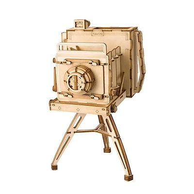 3D Wooden Puzzle – Vintage Box Camera