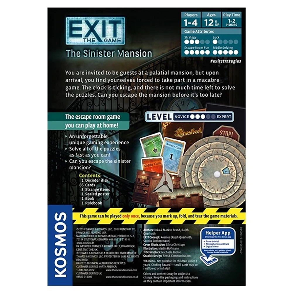 Exit: The Sinister Mansion