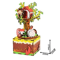 3D Wooden Puzzle – Tree House