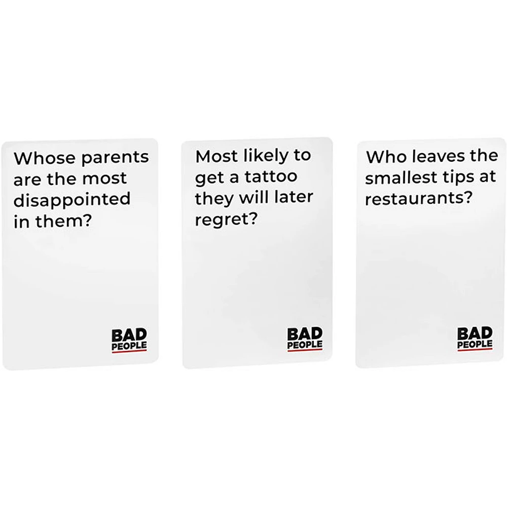 Bad People Party Game