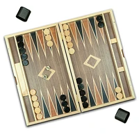 Backgammon Wood 17 Inch