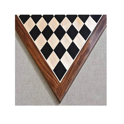 Chess Set Ebony Maple 12″