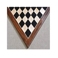 Chess Set Ebony Maple 12″