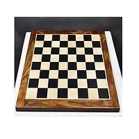 Chess Set Ebony Maple 12″