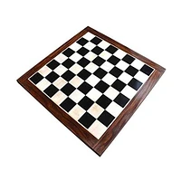 Chess Set Ebony Maple 12″