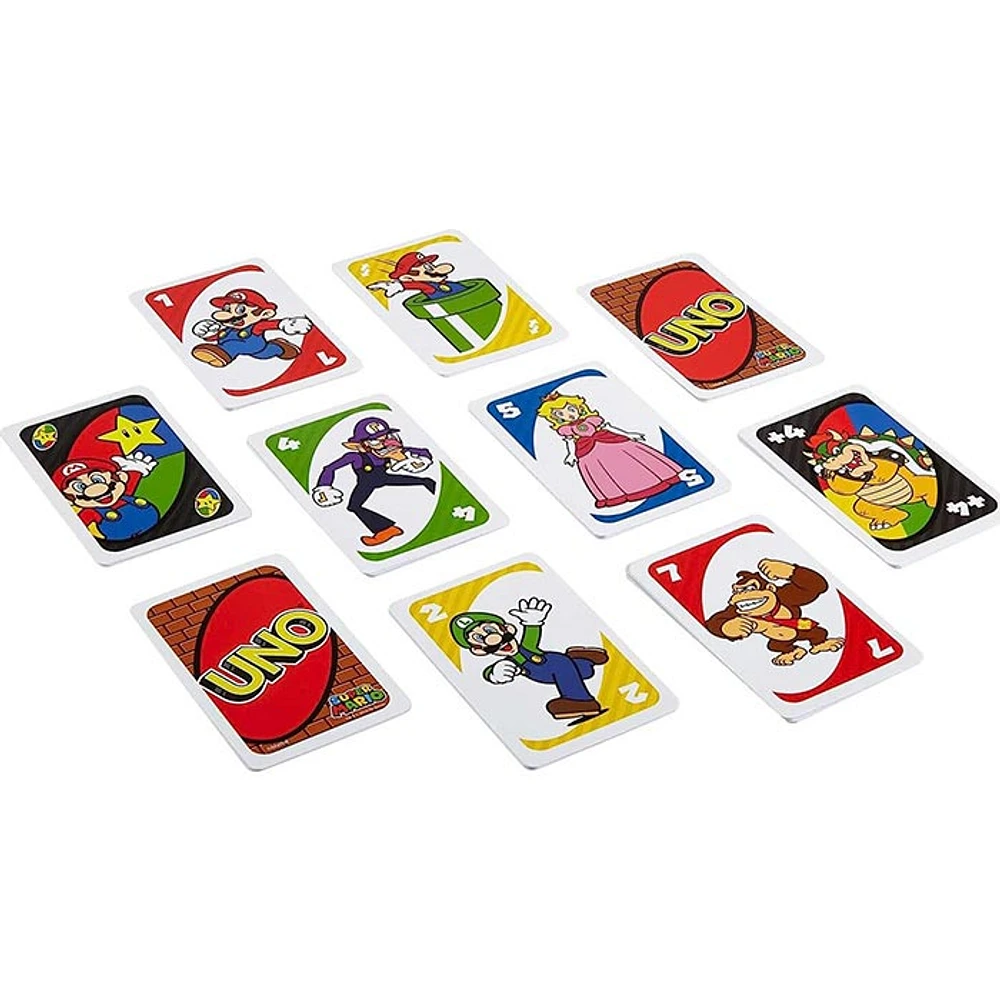 UNO Super Mario Card Game