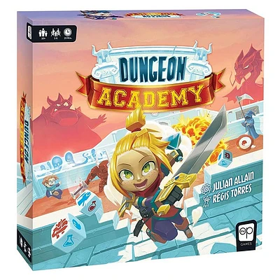 Dungeon Academy Family Board Game