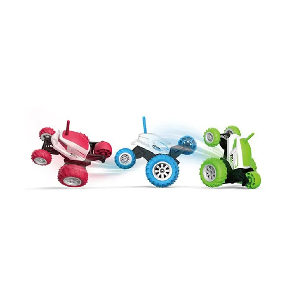 RC Roll Zone Mini Stunt Car 4Wd 2.4G Multicolor