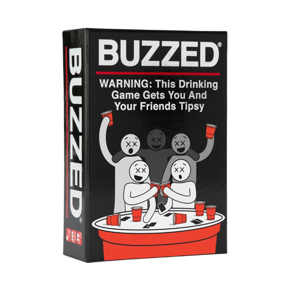 Buzzed – This is The Drinking Game That Gets You and Your Friends Tipsy!