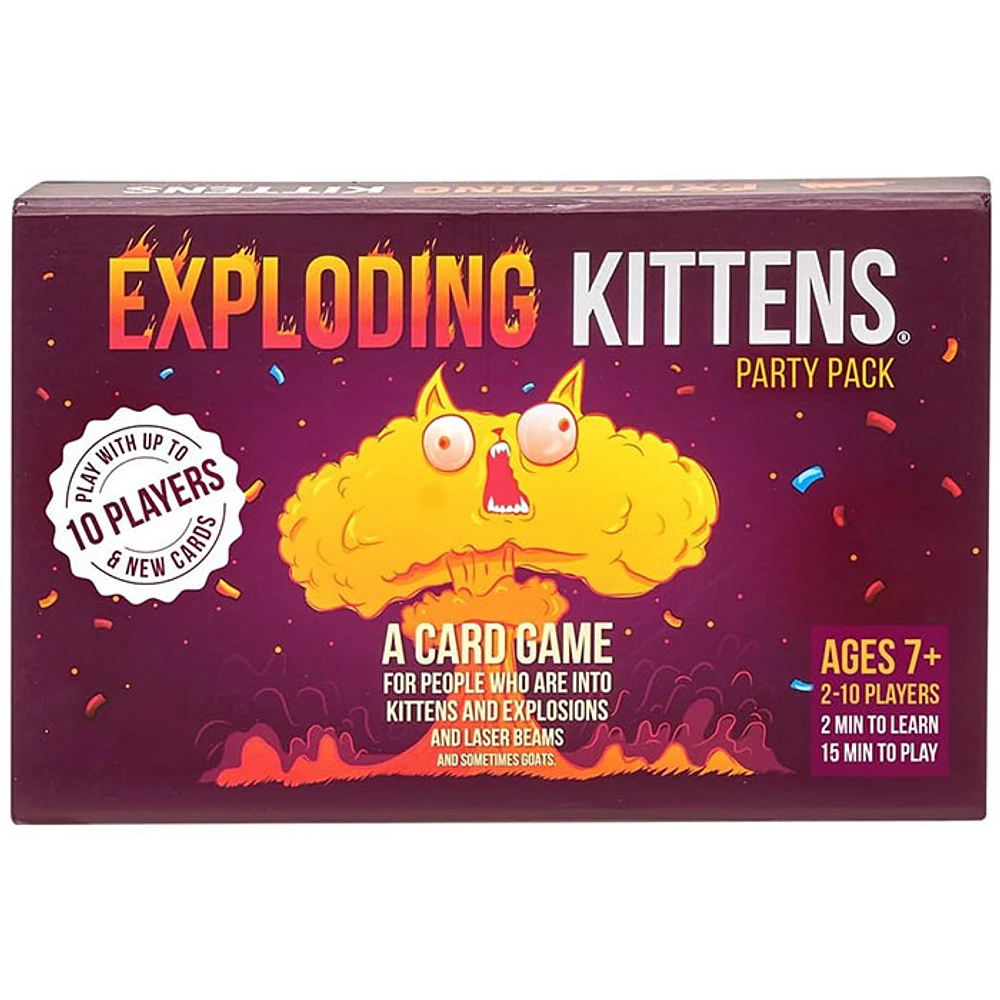 Exploding Kittens Party – A Russian Roulette Card Game