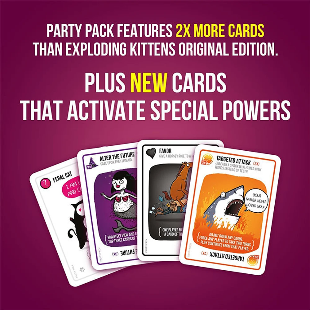 Exploding Kittens Party – A Russian Roulette Card Game