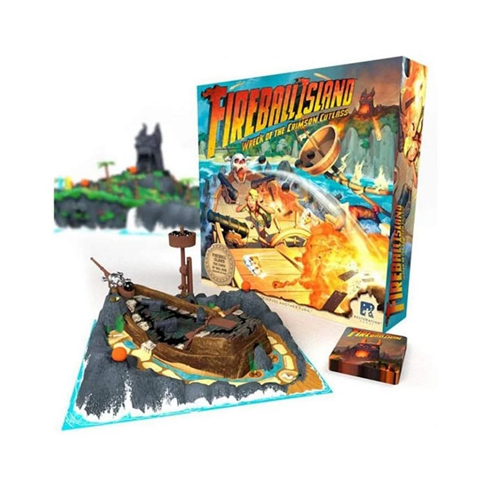 Restoration Games Fireball Island: Wreck of The Crimson Cutlass