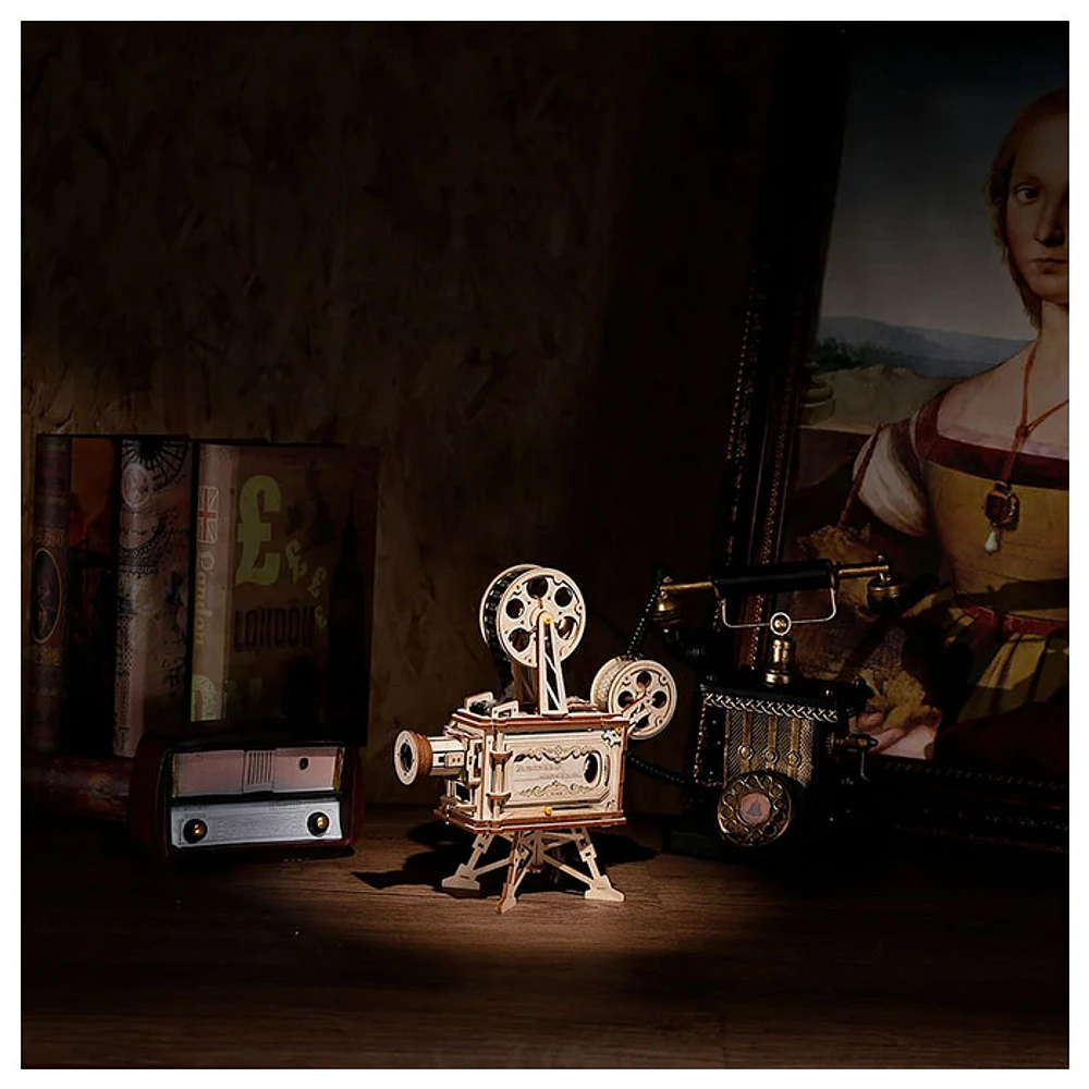 Vitascope Movie Projector 3D Wooden Puzzle