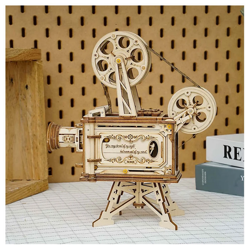 Vitascope Movie Projector 3D Wooden Puzzle