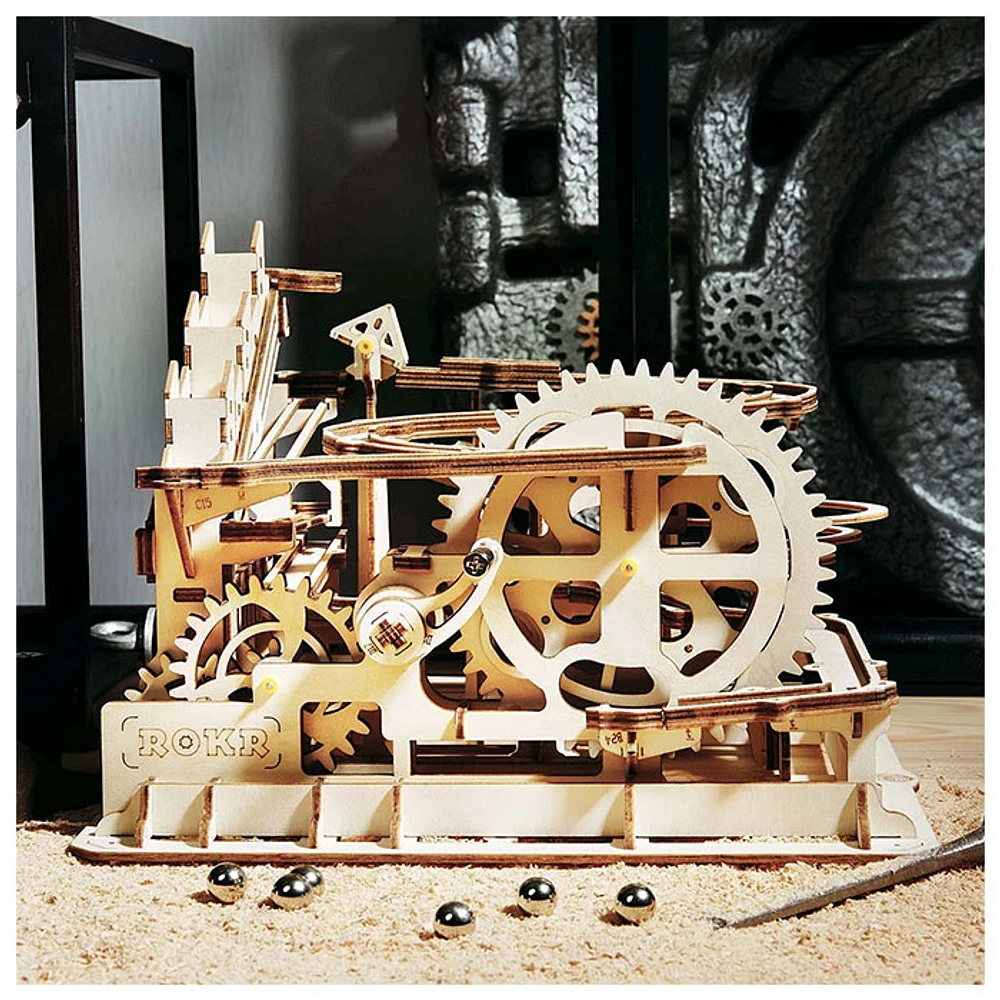 3D Wooden Puzzle Mechanical Marble Parkour