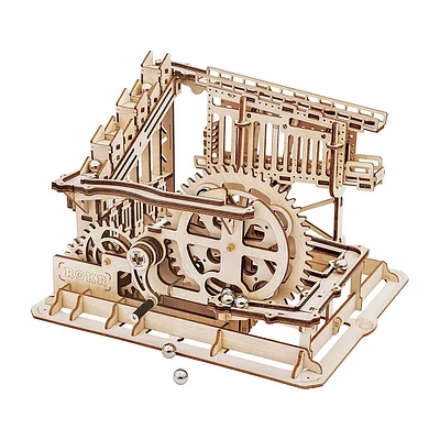 3D Wooden Puzzle Mechanical Marble Squad