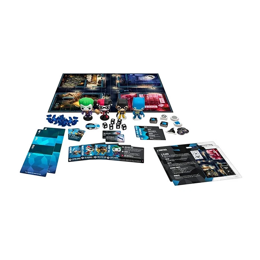 Funkoverse Strategy Board Game DC Theme Set