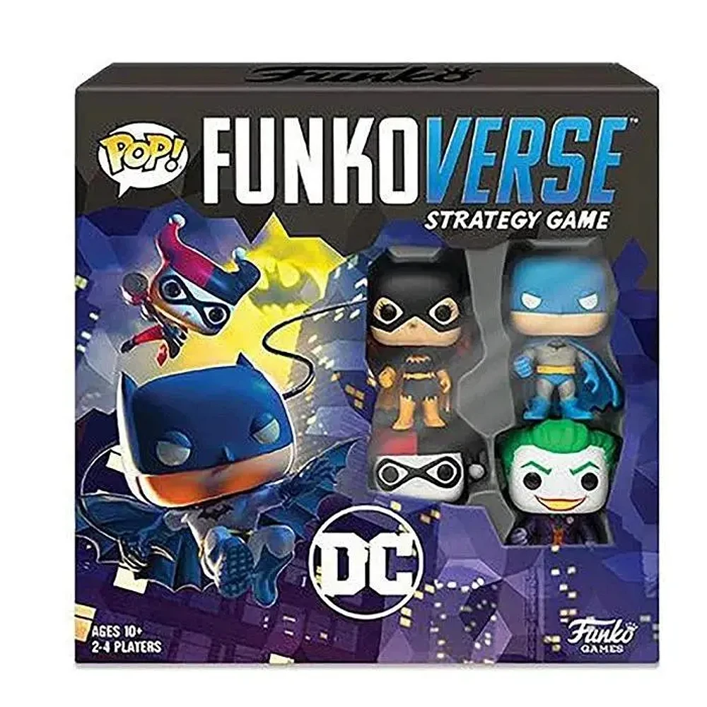 Funkoverse Strategy Board Game DC Theme Set