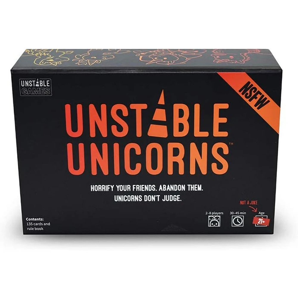 Unstable Unicorns NSFW Card Game