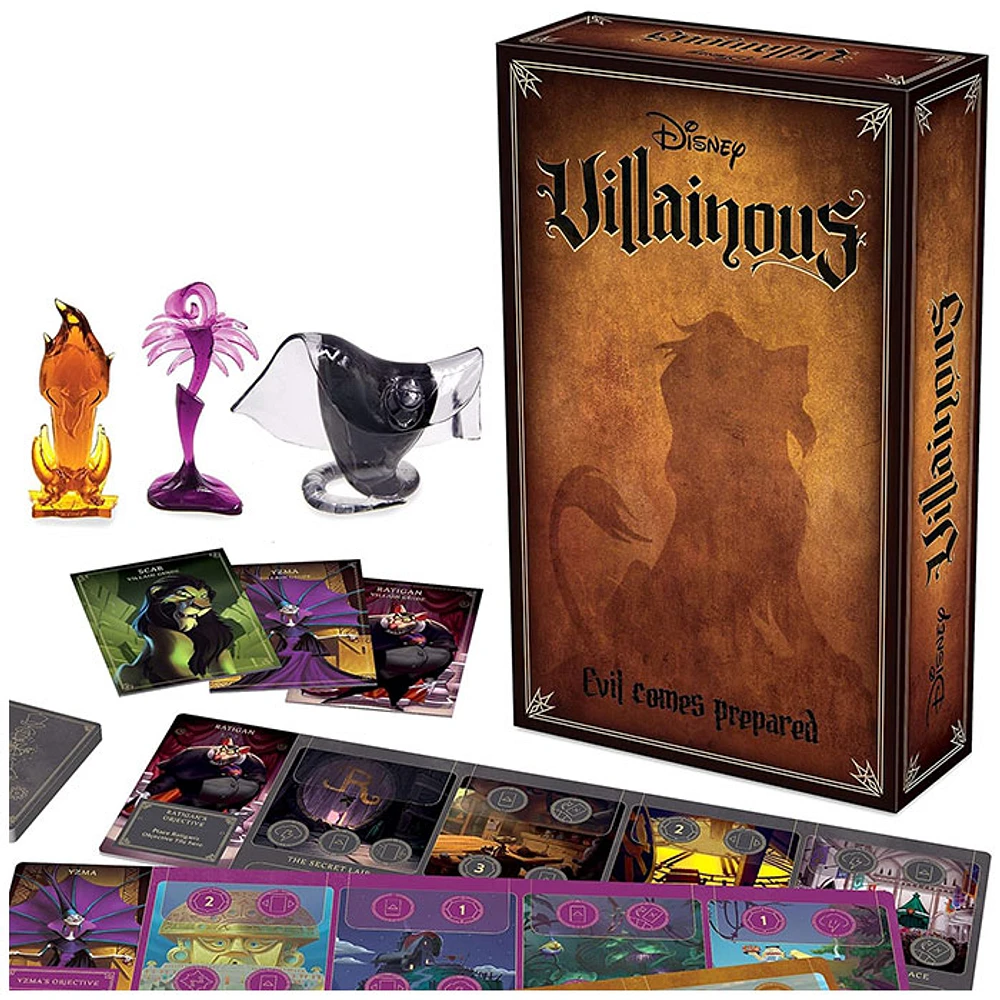 Ravensburger Disney Villainous: Evil Comes Prepared Strategy Board Game