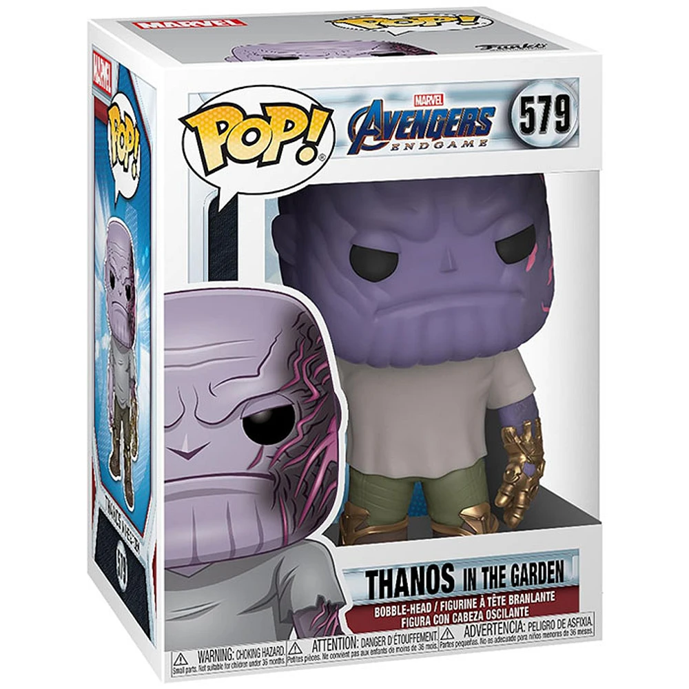 Funko Pop! Marvel Avengers Endgame Casual Thanos with Gauntlet