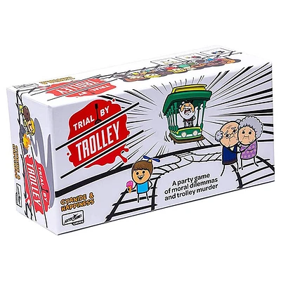 Trial by Trolley: an Adult Card Game of Moral Dilemmas and Murder – Party Game for Adults