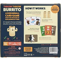 Throw Throw Burrito – A Dodgeball Card Game for Adults, Teens & Kids