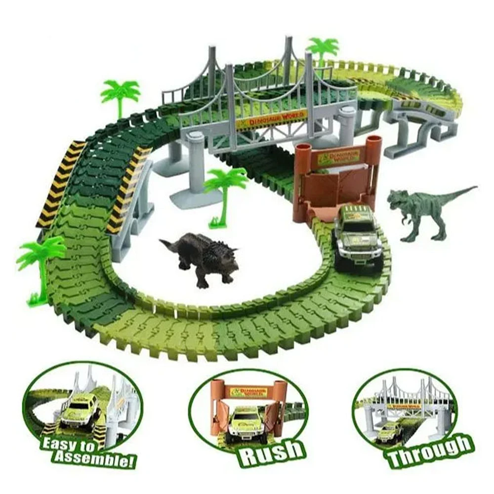 Magic Tracks Dino World 256 Pieces