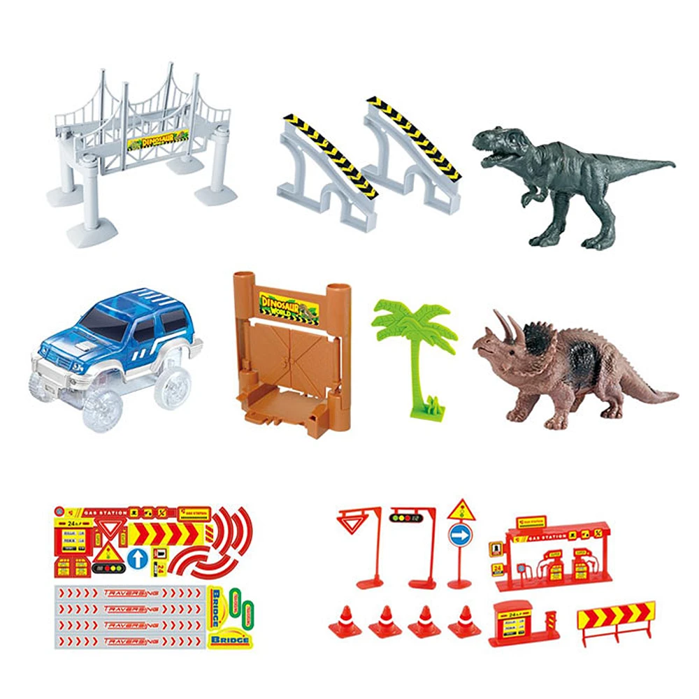 Magic Tracks Dino World 256 Pieces