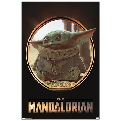 Wall Poster: Star Wars: The Mandalorian – The Child (Baby Yoda) – 22.375″ x 34″