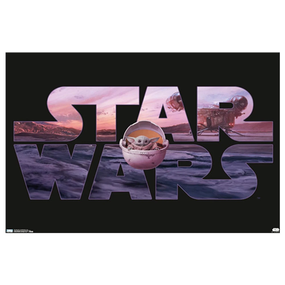 Wall Poster: Star Wars: The Mandalorian – Pod (Baby Yoda) – 22.375″ x 34″