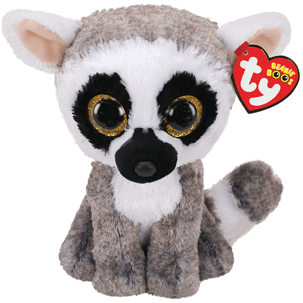 Ty Beanie Boos Linus Lemur Brown