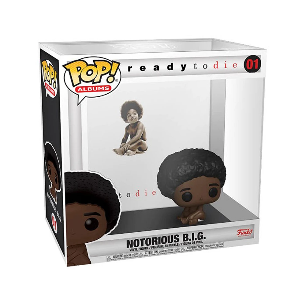 Pop Albums: Ready to Die – Biggie Smalls With Hard Shell Case Vinyl Figure