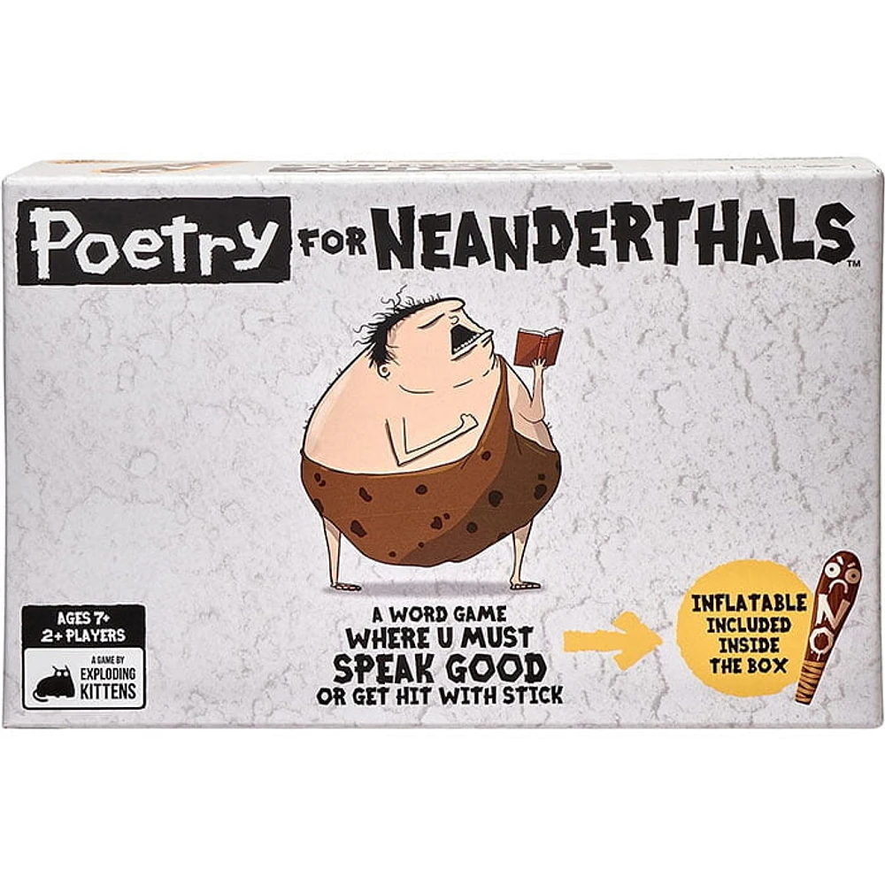 Poetry for Neanderthals by Exploding Kittens – Card Games for Adults, Teens & Kids