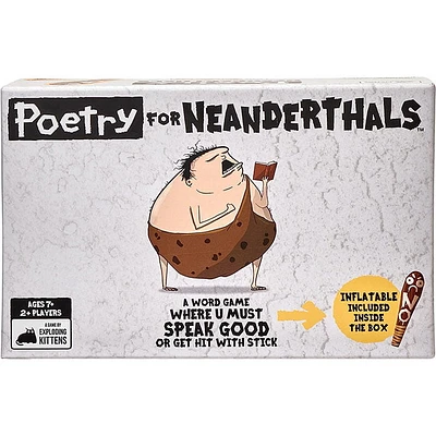 Poetry for Neanderthals by Exploding Kittens – Card Games for Adults, Teens & Kids